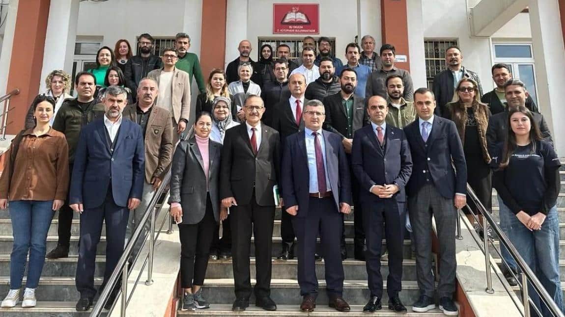 Milli Eğitim Bakanlığı Ortaöğretim Genel Müdürü Sayın Halil İbrahim Topçu'nun Ziyareti